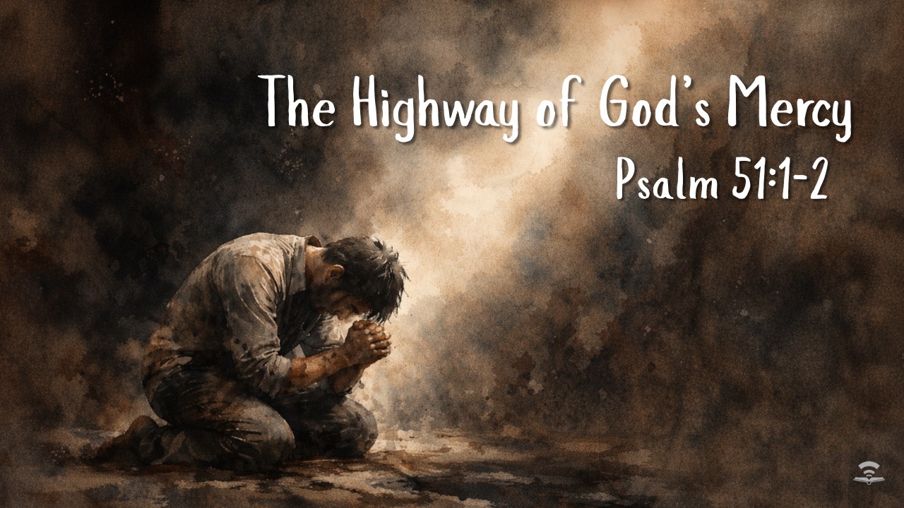 Featured image for “Psalm 51:1-2 : The highway of God’s mercy”